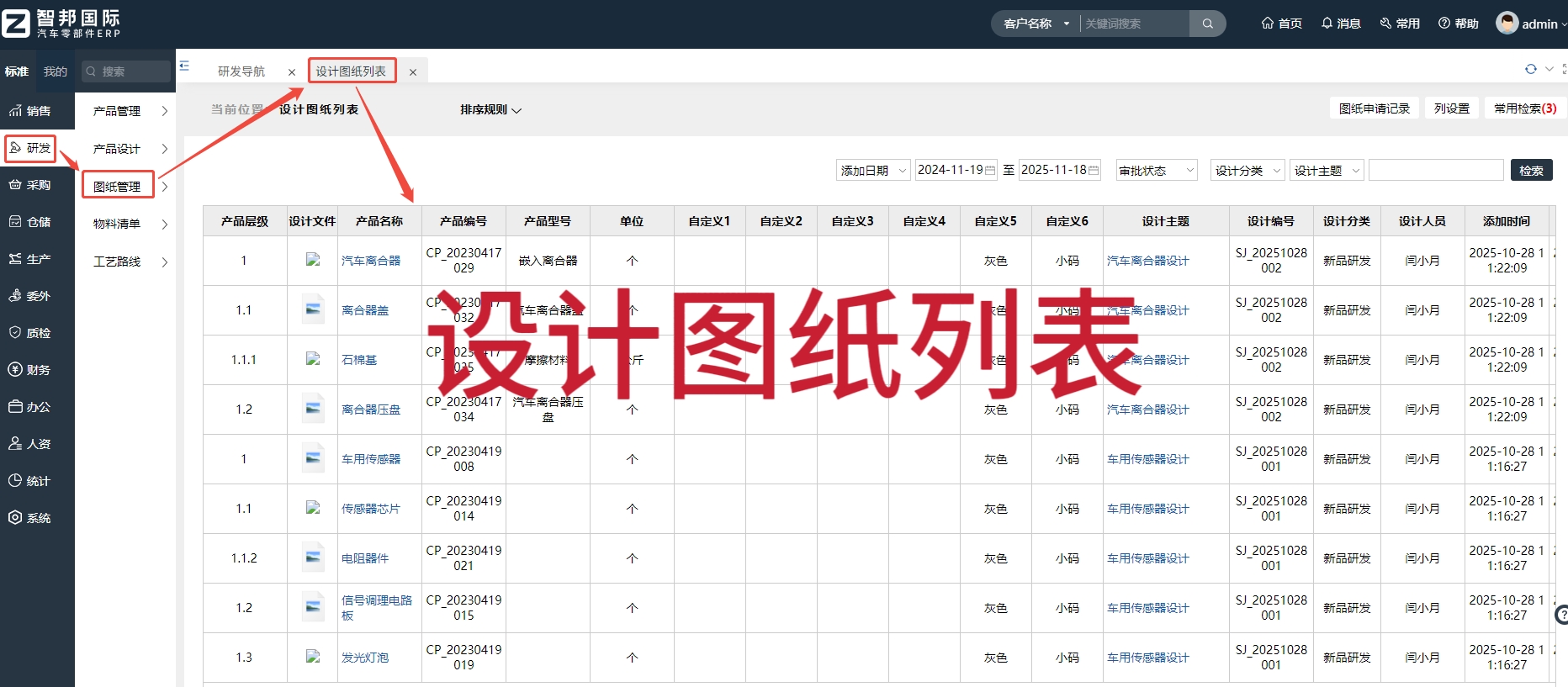 汽车零部件ERP系统的样品管理流程